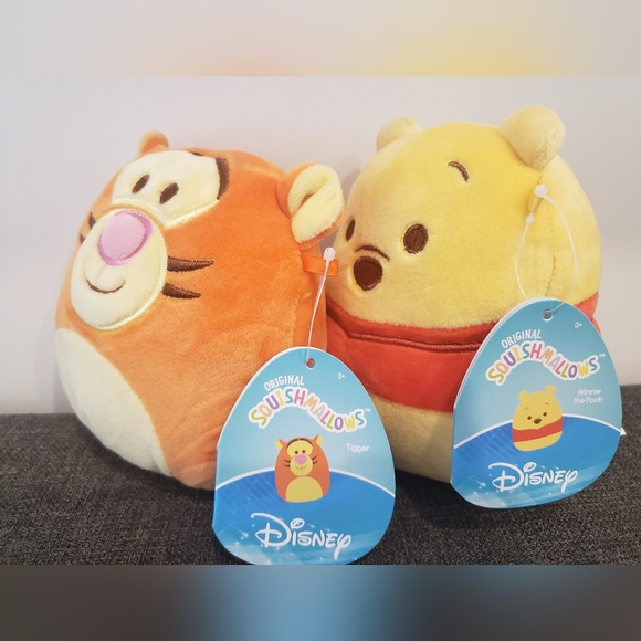 2 NEW Disney Squishmallows, Tigger and Winnie the Pooh - Picture 3 of 4